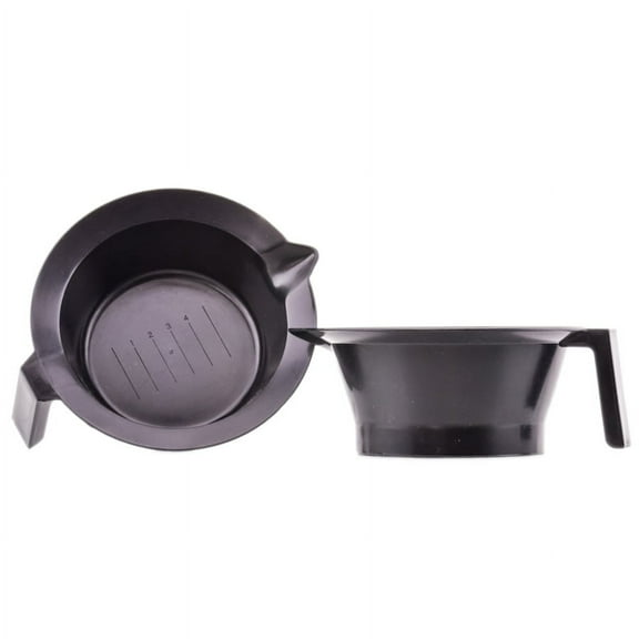 Option : Black Bowl , Other Accessories: Marianna Mixing Bowl , Hair Scalp Head - Pack of 1 w/ SLEEKSHOP Teasing Comb