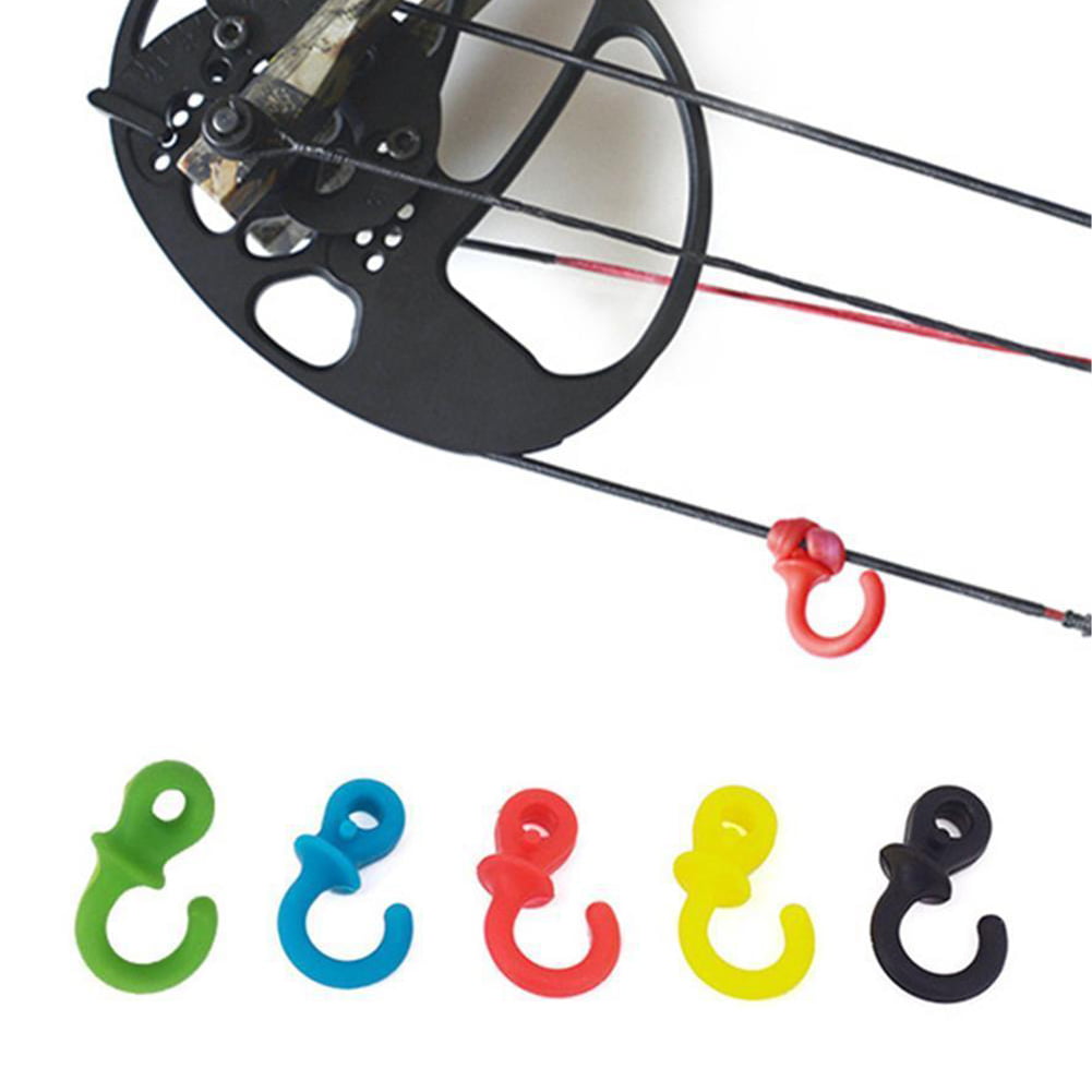 4pcs String Silencer Archery Bow String Stabilizer Damper Compound Recurve Bow 