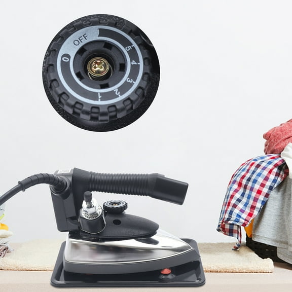 1200W 110V Industrial Electric Steam Iron for Dry Ironing or Ironing With Steam in Garment Factories, Curtain Stores