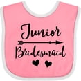 thumbnail image 3 of Inktastic Junior Bridesmaid Wedding Bridal Party Girls Baby Bib, 3 of 4