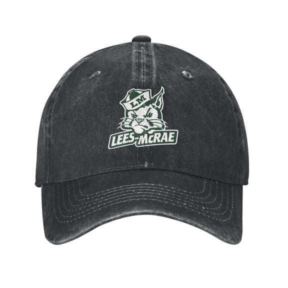 Lees-Mcrae College Hat Adult Adjustable Classic Washed Casquette Cap Hat Baseball Cap