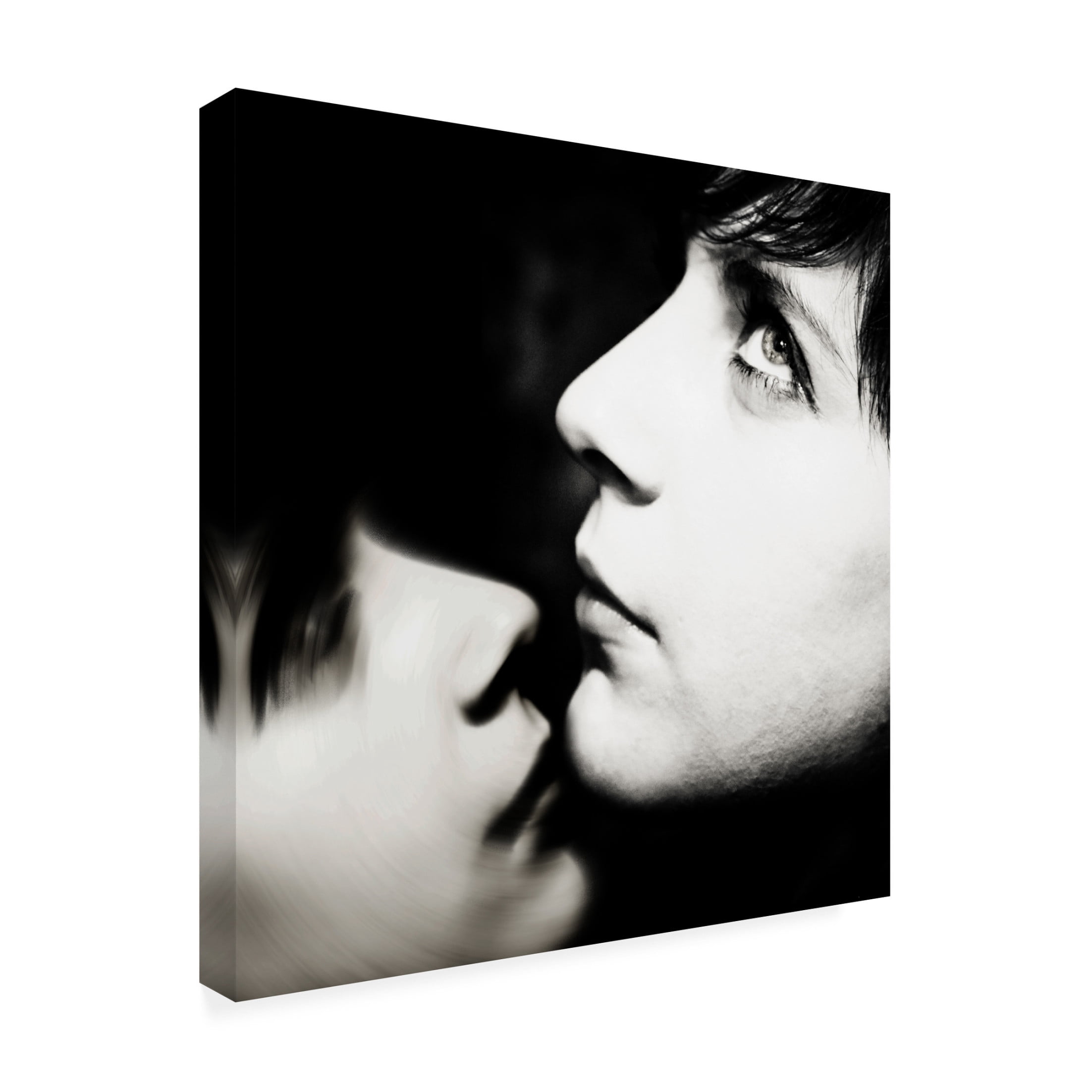 Canvas Wall Art - Christine Lebrasseur 'Hors-Contexte' Wall Art for Living Room, Bedroom, or Office D?cor by Trademark Fine Art - 14 x 14 Inches