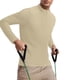 thumbnail image 1 of pstuiky camisas de manga larga para hombre, Ropa deportiva de manga larga y cuello redondo para hombre, lisa, cálida, de color liso salir tops xl, 1 of 9