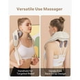 thumbnail image 4 of SAVIOR Neck Shoulder Back Massager with Heat, 2-in-1 Shiatsu Massagers for Deep Tissue Pain Relief, 4D Kneading Massager Gifts for Women Men Mom Dad, 4 of 7