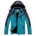 thumbnail image 1 of Manteaux pour Hommes Manteau Coupe-Vent Imperméable Chaud à Capuche Imperméable Manteaux de Planche à Neige, 1 of 3