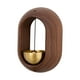 thumbnail image 4 of Timbre de madera para comerciantes, estilo japonés, para colgar en la puerta, de madera Marrón, 4 of 9