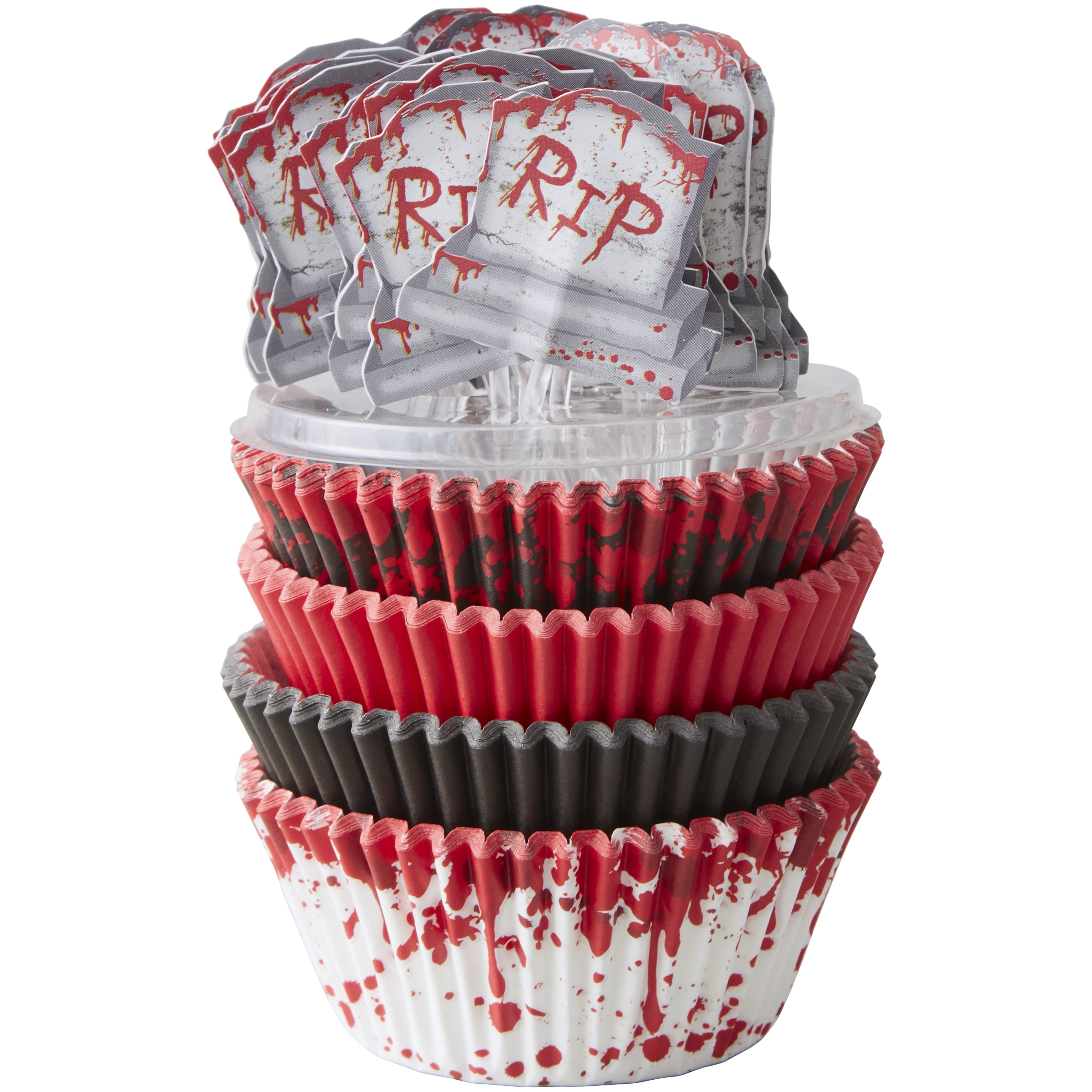Wilton Rip Halloween Cupcake Kit 125 Piece Set Walmart Com Walmart Com