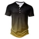 thumbnail image 5 of Camisas de Manga Larga para Hombres Mezcla de Polialgodón Sólido, Cuello Redondo Casual Botón Abajo Blusa para Invierno, Moda Y Uso Diario, 5 of 5