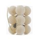 thumbnail image 2 of xihome Juego de 12 bolas navideñas de terciopelo flocado para colgar en el rbol, ideales para decorar el hogar en estas fiestas., 2 of 7