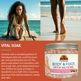thumbnail image 3 of OKAY Pure Naturals Himalayan Pink Salt Foot Soak Detox Salt with Lavender & Tea Tree Oil - 20 oz / 567 gr, 3 of 6