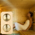 thumbnail image 3 of Special Temperature And Humidity Meter For Sauna Room To High Temperature And Wall Mounted Accurate Needle Display Sauna Accessories Daily Schedule Hardwood Floor Vacuum 18129 Carpet Floor Sweepers, 3 of 3