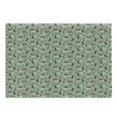 thumbnail image 1 of Easter Cutting Board, Repeating Conceptual Chocolate Bunny Flowers Eggs and Tulip Flowers, Decorative Tempered Glass Cutting and Serving Board, in 3 Sizes, by Ambesonne, 1 of 2