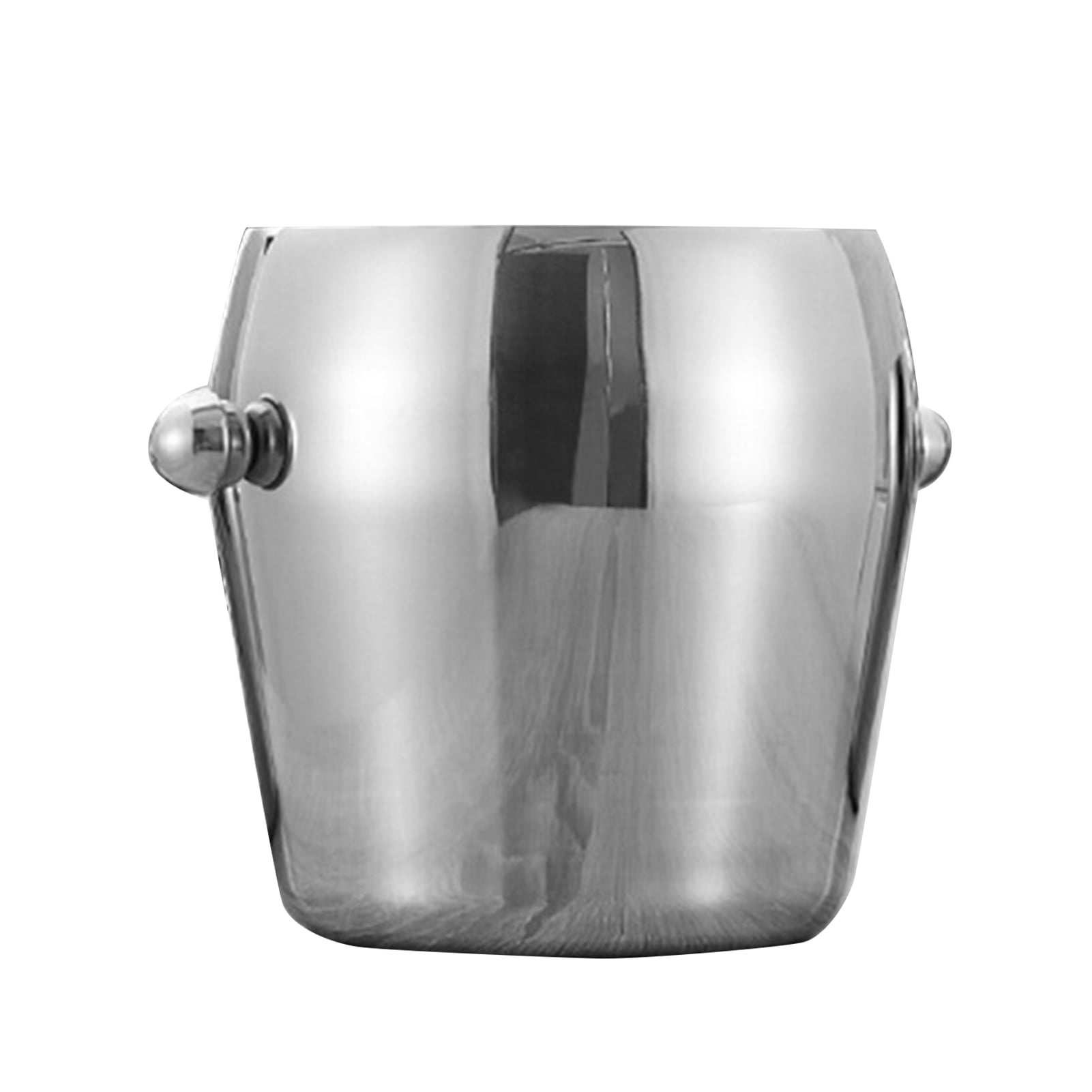 1 wine whiskey ice pillar bucket cooler chiller stainless steel waist home bar 