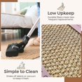 thumbnail image 4 of Alfombrilla rascadora Premium para Gatos  61 x 41 cm, 100% sisal de Fibra Natural con Borde de Yute, ultrarresistente, Almohadilla rascadora, Felpudo, Protege Muebles y alfombras, 4 of 8