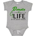 thumbnail image 3 of Inktastic Donate Life-be an Organ Donor Boys or Girls Baby Bodysuit, 3 of 5