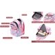 thumbnail image 5 of La mochila de la escuela de la diversión fija la mochila de las impresiones de las estrellas 3pcs para los estudiantes de la escuela primaria de las muchachas de los adolescentes, 5 of 5