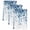 Blue, variant on Teal Blue Eucalyptus Leaves Microfiber Kitchen Towel, Spring Farmhouse Botanical Soft Absorbent Dish Towels, Quick Drying Washable Dishcloths for Kitchen Cleaning, Drying Dishes, 18x28 Inches