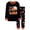 Black, variant on Gunia Little Boys' Halloween Pajama Sets Pumpkin Bat Pattern 2 Piece Pj'S Long Sleeve Clothes Set Outfits Pjs Sleepwear Black 6-7 Years