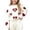 White, variant on BLVB Toddler Girls Valentine's Day Heart Pattern Knit Sweater Outfit Cute Crewneck Long Sleeve Pullover 1-9 Years(White,1-2Years)
