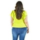 thumbnail image 3 of Blusa manga mariposa Roman Fashion Tallas Extras 1840 Lima verde lima 36, 3 of 7