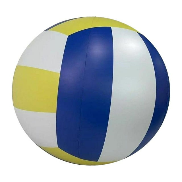 Pelota de playa inflable gigante de voleibol, enorme decoración para fiestas, pelota de playa gruesa Diámetro 100cm