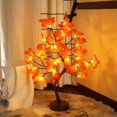 thumbnail image 1 of 24 Árboles de Arce Artificiales Ormromra con 55 cm y 24 Luces LED USB Blanca Cálida, 1 of 6