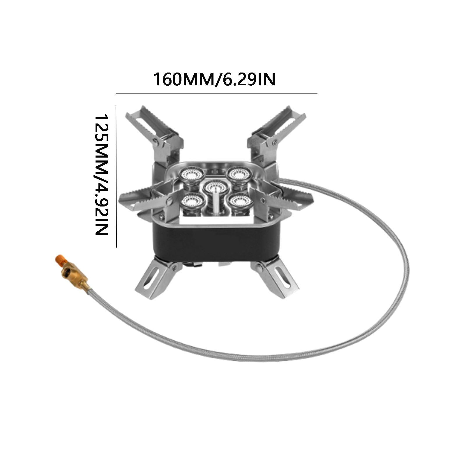 karymi Fire Stove Camping Outdoor Portable Windproof Gas Stove Gas Stove Gas Stove Gas Stove Head Stove Tailgating
