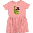 thumbnail image 3 of Inktastic I Love My Mom with Baby and Mommy Brontosaurus Girls Toddler Dress, 3 of 5