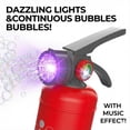 thumbnail image 2 of Fire Extinguisher Bubble Machine Toy for Kids – Fun Light-Up Bubble Blower for Outdoor Party & Summer Play, 2 of 4