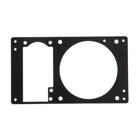 Sturdy ATX Case Accessory Metal 1U Power Supply Bracket with 8cm Fan Mounting for ATX Power Supply