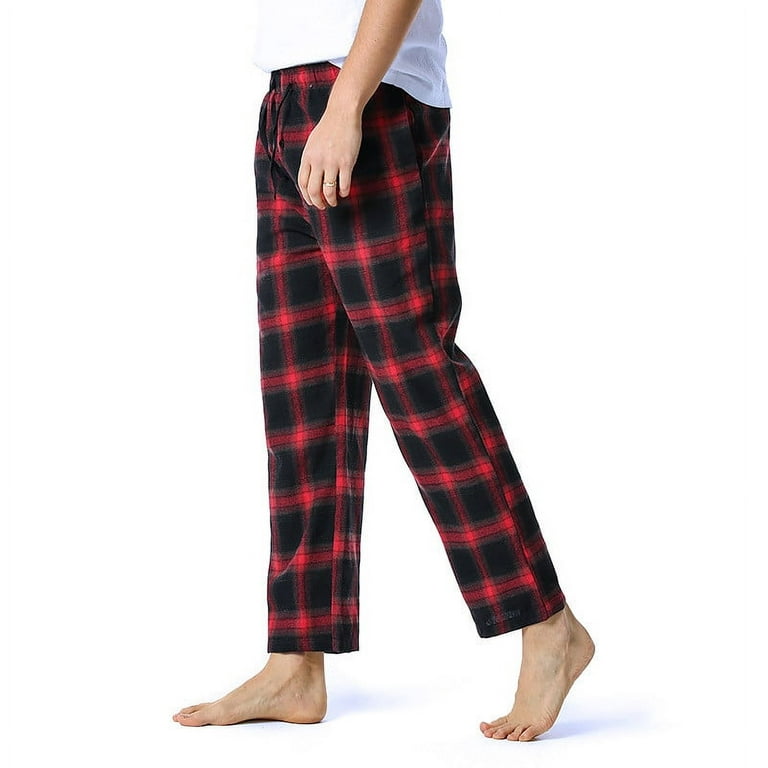 Clearance Pajama Pants for Men Men's Flannel Buffalo Plaid Pajama