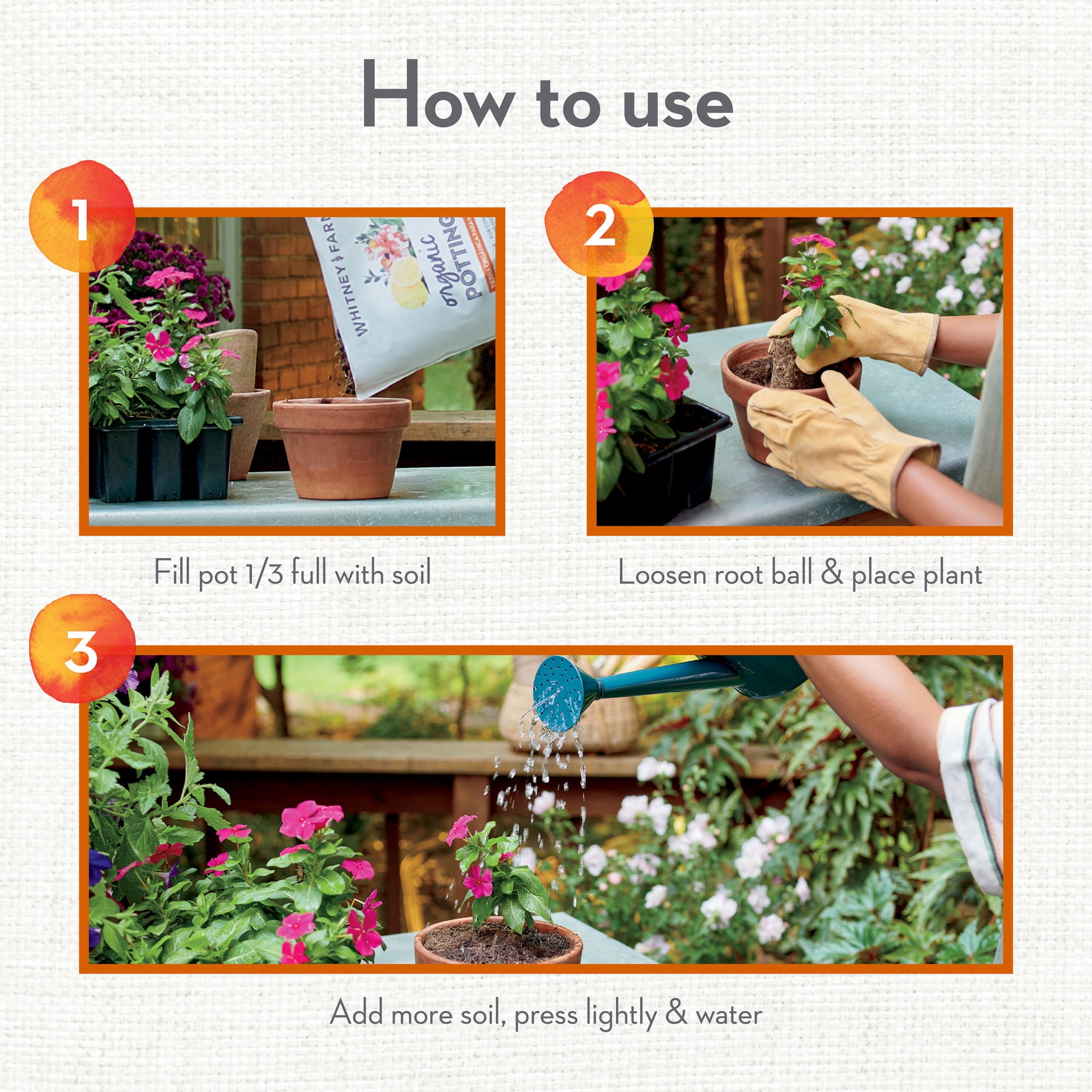 Whitney Farms Organic Potting Soil, 16 Dry qt