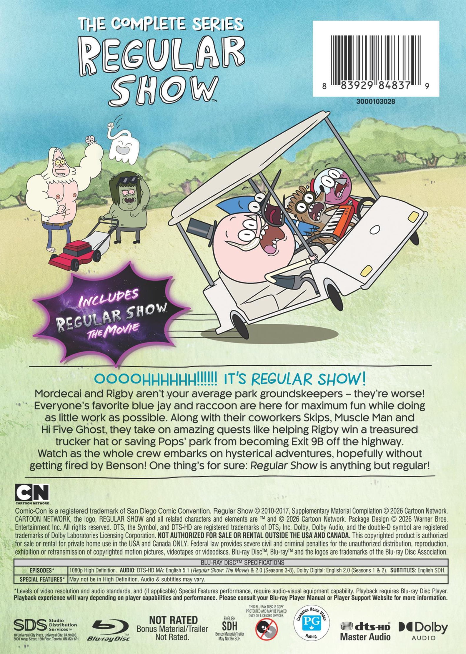 Regular Show: The Complete Series (Blu-ray), Kids & Family, Warner Bros.