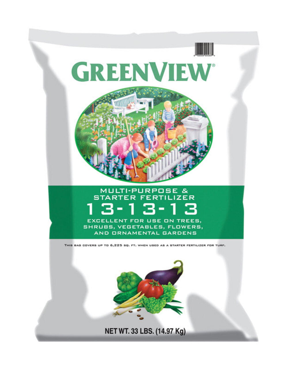 GreenView 13-13-13 Fertilizer - Case Of: 1; - Walmart.com - Walmart.com