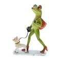 thumbnail image 2 of Garden Statue Frog Figurine Animal Sculpture Humorous Resin Craft for Outdoor Yard and Indoor Tabletop, 2 of 9
