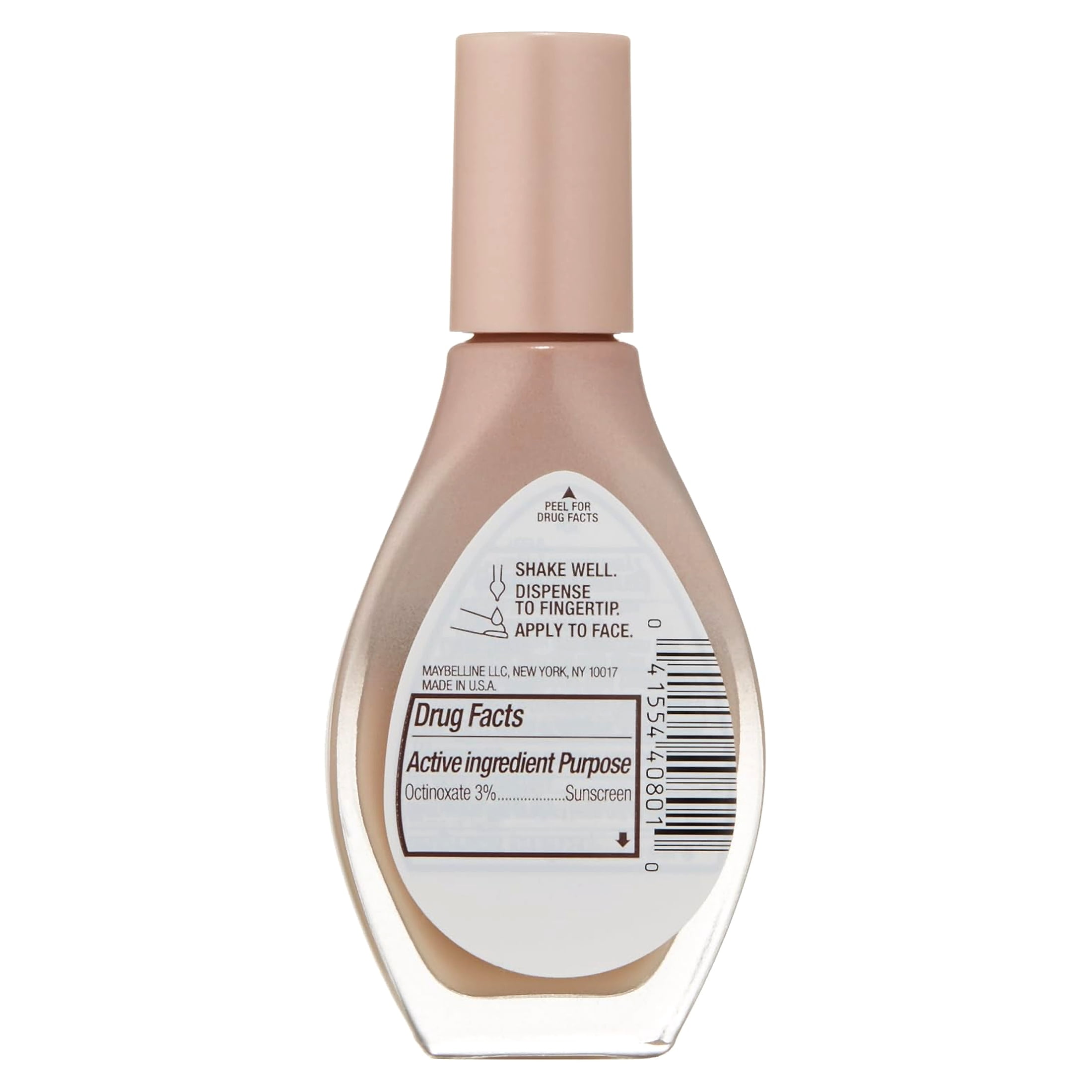 (4 pack) Maybelline New York Dream Wonder Fluid-Touch Foundation, Porcelain Ivory
