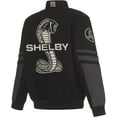 thumbnail image 2 of JH Design Men's Shelby Cobra Jacket an Embroidered Classic Twill Coat, 2 of 7
