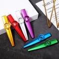 thumbnail image 2 of SHISUYAN 6 Pcs Kazoo Instruments Metal Kazoo Kids Musical Instruments For Kids Adults, 2 of 8