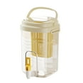 thumbnail image 2 of Huayishang Water Bottle Cold Water Pot with Faucet Fruit Tea Bucket Cold Water Pot Household Beverage Bucket Cold Drink Bucket with Tea Strainer, Kitchen Essentials Clearance Sale, 2 of 4