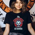 thumbnail image 3 of My Blood Type Is Coffee Shirt – Cute Vampire Halloween Coffee Tee for Adults, Light Pink, Size L, 3 of 6