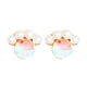 thumbnail image 1 of 1 par de pendientes de perla de imitación para mujer, 1 of 8