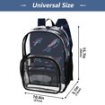 thumbnail image 2 of ALAZA Clear Backpack Cute Dinosaur PVC Transparent BookBag, 2 of 7