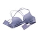 thumbnail image 3 of Sujetador sin costuras Wireless Thicken Sexy Hacer subir Underwear Lencería elástica transpirable, Morado, 85B Kearding AP001256-08B, 3 of 7