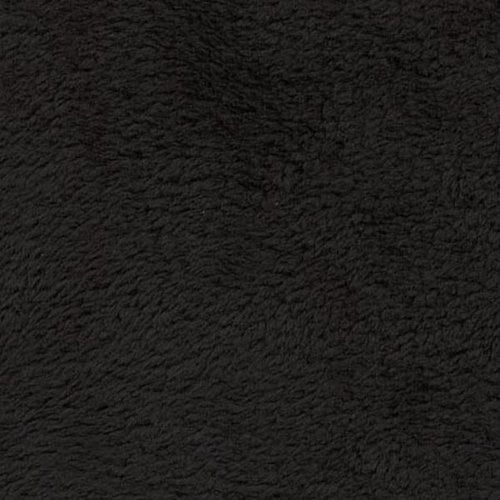 DoubleSided Fleece Fabric, Black