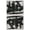 Silver Frame, variant on Grunge Outline Set Canvas Set of 2 Abstract Wall Art by Art Remedy, Gallery Wrapped, 36 x 30