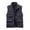 Dark Blue, variant on TFEOQRY Hoodless Vest for Men Solid Color Zipper Outdoor Sports Workwear Jackets Waistcoat Sleeveless Outwear Black