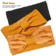 thumbnail image 2 of PTOOTP Comfortable Knitted Headbands - Assorted Colors, Breathable Woolen Yarn 5Pcs, 2 of 5