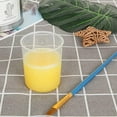 thumbnail image 6 of 100Pcs 100ML Plastic Graduated Measuring Beaker Set, Clear Liquid Measuring Mixing Cups for Epoxy Resin, Liquid Container Beakers for Resin Epoxy Paint Food, Lab Use, Raised Graduations,Tapered Spout, 6 of 6
