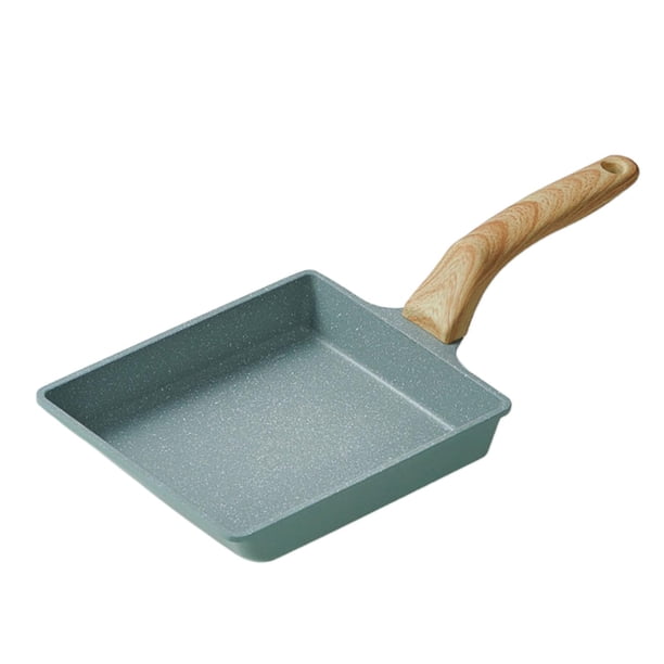 sartenes de tortilla Tamagoyaki Sartén Para Tortilla Japonesa Sartén Para Huevos Antiadherente Rectángulo Verde Rectángulo verde Magideal sartenes de tortilla