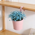 thumbnail image 5 of Metal Hanging Flower Pot with Drainage Holes, Stylish Indoor & Outdoor Wall Planter, Durable Iron Wall Decor for Garden, Balcony, Home & Commercial Spaces, 5 of 5